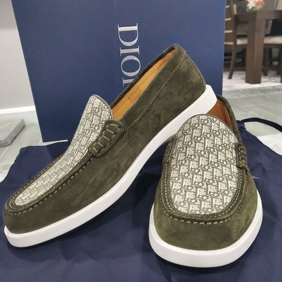 DIOR - Granville Loafer In Khaki - Picture 3 of 5